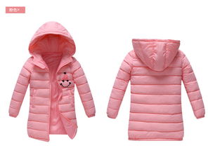 2017年新款秋冬季儿童羽绒棉服外套韩版男童女童装中大童加厚外套